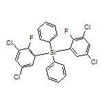 Bis(3,5-dichloro-2-fluorophenyl)diphenylsilane