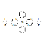 Diphenylbis[5-(trifluoromethyl)pyrazin-2-yl]silane