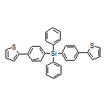 Diphenylbis[4-(thiophen-2-yl)phenyl]silane