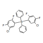 Bis(5-chloro-2,4-difluorophenyl)diphenylsilane