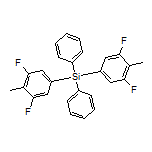 Bis(3,5-difluoro-4-methylphenyl)diphenylsilane
