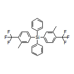 Bis[3-methyl-4-(trifluoromethyl)phenyl]diphenylsilane