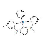 Bis(2-methoxy-4-methylphenyl)diphenylsilane