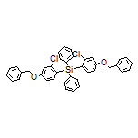 Bis[4-(benzyloxy)-2-chlorophenyl]diphenylsilane