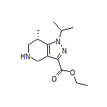 Ethyl (S)-1-Isopropyl-7-methyl-4,5,6,7-tetrahydro-1H-pyrazolo[4,3-c]pyridine-3-carboxylate