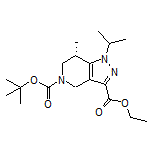 Ethyl (S)-5-Boc-1-isopropyl-7-methyl-4,5,6,7-tetrahydro-1H-pyrazolo[4,3-c]pyridine-3-carboxylate