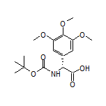 (R)-2-(Boc-amino)-2-(3,4,5-trimethoxyphenyl)acetic Acid