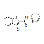 3-Chloro-N-(2-pyridyl)benzothiophene-2-carboxamide