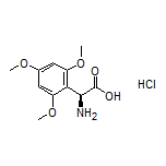 (S)-2-Amino-2-(2,4,6-trimethoxyphenyl)acetic Acid Hydrochloride