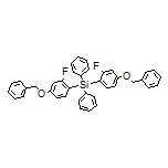 Bis[4-(benzyloxy)-2-fluorophenyl]diphenylsilane