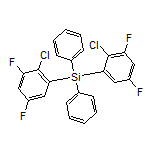 Bis(2-chloro-3,5-difluorophenyl)diphenylsilane