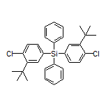 Bis[3-(tert-butyl)-4-chlorophenyl]diphenylsilane