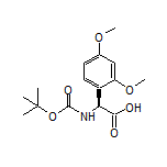 (S)-2-(Boc-amino)-2-(2,4-dimethoxyphenyl)acetic Acid