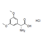 (R)-2-Amino-2-(3,5-dimethoxyphenyl)acetic Acid Hydrochloride