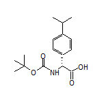 (R)-2-(Boc-amino)-2-(4-isopropylphenyl)acetic Acid