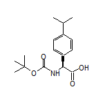 (S)-2-(Boc-amino)-2-(4-isopropylphenyl)acetic Acid