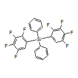 Diphenylbis(2,3,4,5-tetrafluorophenyl)silane