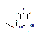 (R)-2-(Boc-amino)-2-(3,4,5-trifluorophenyl)acetic Acid