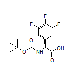 (S)-2-(Boc-amino)-2-(3,4,5-trifluorophenyl)acetic Acid