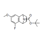 9-Boc-5-fluoro-7-methoxy-1,4-dihydro-1,4-epiminonaphthalene