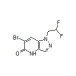 6-Bromo-1-(2,2-difluoroethyl)-1H-pyrazolo[4,3-b]pyridin-5(4H)-one
