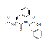 (S)-2-[(S)-2-Acetamido-3-phenylpropanamido]-3-phenylpropanoic Acid