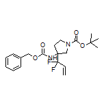 1-Boc-N-Cbz-3-(1,1-difluoroallyl)pyrrolidin-3-amine
