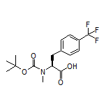 (S)-2-[Boc(methyl)amino]-3-[4-(trifluoromethyl)phenyl]propanoic Acid