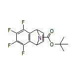 9-Boc-5,6,7,8-tetrafluoro-1,4-dihydro-1,4-epiminonaphthalene