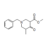 Methyl 1-Benzyl-5-methyl-4-oxopiperidine-3-carboxylate