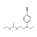 N-[2-(1-Ethoxyethoxy)ethyl]-N-ethyl-4-ethynylaniline