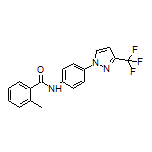 2-Methyl-N-[4-[3-(trifluoromethyl)-1H-pyrazol-1-yl]phenyl]benzamide