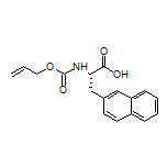 (S)-2-[[(Allyloxy)carbonyl]amino]-3-(naphthalen-2-yl)propanoic Acid