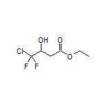 Ethyl 4-Chloro-4,4-difluoro-3-hydroxybutanoate