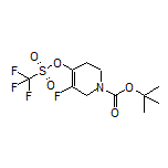 1-Boc-5-fluoro-1,2,3,6-tetrahydropyridin-4-yl Trifluoromethanesulfonate
