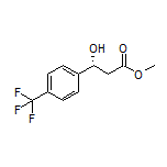Methyl (R)-3-Hydroxy-3-[4-(trifluoromethyl)phenyl]propanoate