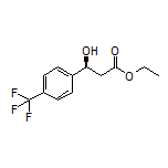 Ethyl (S)-3-Hydroxy-3-[4-(trifluoromethyl)phenyl]propanoate
