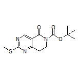 6-Boc-2-(methylthio)-7,8-dihydropyrido[4,3-d]pyrimidin-5(6H)-one