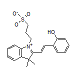 (E)-3-[2-(2-Hydroxystyryl)-3,3-dimethyl-3H-indol-1-ium-1-yl]propane-1-sulfonate