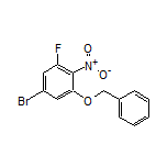 1-(Benzyloxy)-5-bromo-3-fluoro-2-nitrobenzene
