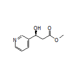 Methyl (S)-3-Hydroxy-3-(3-pyridyl)propanoate