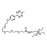 Methyltetrazine-PEG5-triethoxysilane