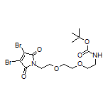 3,4-Dibromo-Mal-PEG2-NHBoc