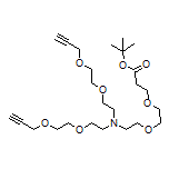 N-(PEG2-Boc)-N-bis(PEG2-propargyl)
