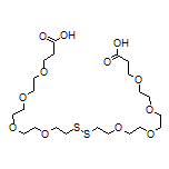 Acid-PEG4-S-S-PEG4-acid