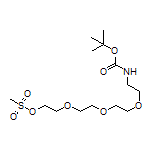 Boc-NH-PEG4-Ms