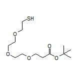 Thiol-PEG3-t-butyl ester