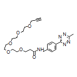 Methyltetrazine-amido-PEG5-alkyne