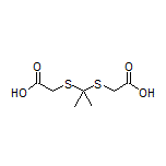 2,2’-(propane-2,2-diylbis(sulfanediyl))diacetic acid