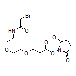 BrCH2CONH-PEG2-NHS ester